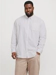 Jack & Jones PlusSize Langarmhemd JJEOXFORD SHIRT L/S S21 NOOS PLS mit Brusttasche
