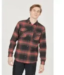 WHISTLER Fleeceshirt Jamba aus atmungsaktivem Flannel rot|schwarz S (46/48)