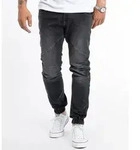 Rock Creek Tapered-fit-Jeans Herren Jeans Jogger-Style Dunkelgrau RC-2188