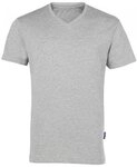 HRM V-Shirt Herren Luxury V-Neck Tees, gek&auml;mmte Bio-Baumwolle
