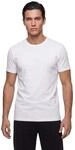 T-Shirt GUESS "AIDY", Herren, Gr. L, wei&szlig; (pure wei&szlig;), Jersey, Obermaterial: 100%