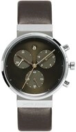 Jacob Jensen Titanuhr JACOB JENSEN Damen Armbanduhr CHRONO 614 braun D. 33 mm