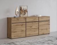 OTTO home Sideboard Cross,Breite 180 cm, moderne grifflose Kommode,3 T&uuml;ren/3