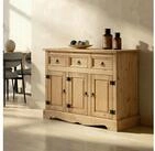 IDIMEX Kommode TEQUILA, Sidebaord TEQUILA Kommode 3 Schubladen Buffetschrank