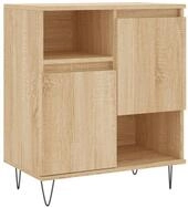 vidaXL Sideboard, Kommode Sonoma-Eiche 60x35x70 cm Holzwerkstoff