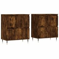 vidaXL Sideboard NA Sideboards 2 Stk R&auml;uchereiche Spanplatte