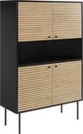 SalesFever Highboard Torsby Stilvolle Hochkommode f&uuml;r extra Stauraum,