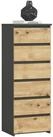 Home Collective Kommode 40 cm breit Holz Highboard Sideboard f&uuml;r Flur...