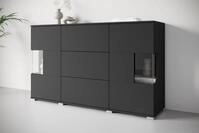 OTTO home Sideboard Kenia (1 St), Sideboard mit 3 Schubladen, 6 F&auml;chern,...