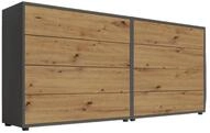 BMG M&ouml;bel Sideboard Mailand Set 1 (Schubladenkommode Schubkastenkommode Kommode