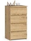 Home Collective Kommode 40 cm breit Holz Highboard Sideboard f&uuml;r Flur Schlafzimmer