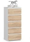 Home Collective Kommode 40 cm breit Holz Highboard Sideboard f&uuml;r Flur...