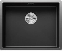 Blanco Edelstahlsp&uuml;le BLANCO Einbaubecken CLARON 500-IF Dark Steel, 54/44 cm