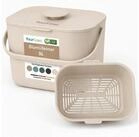 YourCasa Biom&uuml;lleimer K&uuml;che 5L - Komposteimer K&uuml;che mit Sieb Sp&uuml;lmaschinenfest,