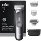 Braun Haarschneider Body Groomer BG7550, mit Smartlight & SkinGuard, 100 Min Akku,