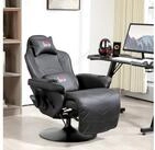 HOMCOM Massagesessel mit Massagefunktion, mit hoher R&uuml;ckenlehne und Kissen