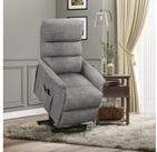 HOMCOM Relaxsessel Sessel mit Leinenoptik, Taschenfeder und Fernbedienung...