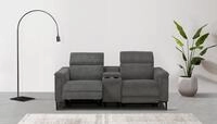 OTTO home 2-Sitzer LUND Cord, Relaxfunktion, TV-Sessel, manuell/elektrisch (USB-A),