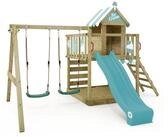 Wickey Spielturm Smart Candy &ndash; Kletterturm mit Rutsche, Kletterwand &...