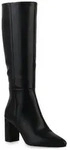 VAN HILL 840612 Stiefel Damen Leicht Gef&uuml;tterte Klassische Stiefel Spitze Basic