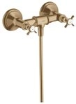 hansgrohe Duscharmatur Axor Montreux 2-Griff Brausearmatur mit Kreuzgriff