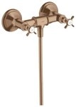 hansgrohe Duscharmatur Axor Montreux 2-Griff Brausearmatur mit Kreuzgriff