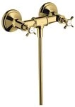 hansgrohe Duscharmatur Axor Montreux 2-Griff Brausearmatur mit Kreuzgriff