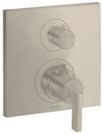 hansgrohe Unterputzarmatur Axor Citterio Thermostat mit Absperrventil Unterputz...