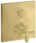 hansgrohe Unterputzarmatur Axor Citterio Thermostat mit Ab- und Umstellventil