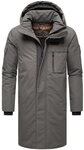 Stone Harbour Regenmantel Xandroo XX Langer Herren Wintermantel mit Kapuze