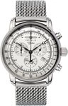 ZEPPELIN Chronograph 100 Jahre 7680M-1, Armbanduhr, Quarzuhr, Herrenuhr, Datum,