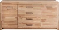 MCA living Sideboard Fenja (1 St), Massivholz, 4 Schubk&auml;sten, 2 T&uuml;ren