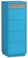 Aileenstore Sideboard Eyecatcher, Push-to-open-Funktion Ablagefach Kabeldurchlass
