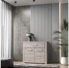 FORTE Kommode in beige,braun - 96,3x83,1x41,3cm (BxHxT)