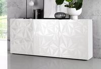 Home affaire Sideboard Prisma Breite 181, Kommode 3 T&uuml;ren, Anrichte, Front mit
