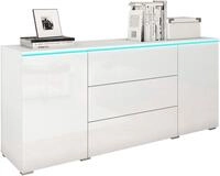 Home affaire Sideboard VERA, grifflos, verstellbare Einlegeb&ouml;den, Wahlweise mit oder