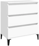 vidaXL Sideboard, Kommode Wei&szlig; 60x35x70 cm Holzwerkstoff