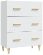 vidaXL Sideboard, Kommode Wei&szlig; 70x34x90 cm Holzwerkstoff