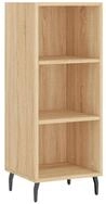 vidaXL Sideboard Sideboard Sonoma-Eiche 34,5x32,5x90 cm Holzwerkstoff (1 St)