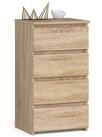 Home Collective Kommode 40 cm breit Holz Highboard Sideboard f&uuml;r Flur Schlafzimmer