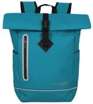 travelite Freizeitrucksack BASICS Roll-Up Rucksack aus Plane, mit variablem