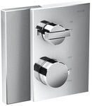 hansgrohe Unterputzarmatur Axor Edge Thermostat mit Absperrventil Unterputz -