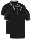 Hajo Poloshirt 2er Pack Pique (Spar-Set, 2-tlg) Poloshirt - Baumwolle - Atmungsaktiv