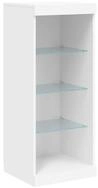 vidaXL Sideboard Sideboard mit LED-Beleuchtung Wei&szlig; 41x37x100 cm (1 St)