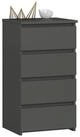 Home Collective Kommode 40 cm breit Holz Highboard Sideboard f&uuml;r Flur Schlafzimmer