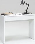 FMD Laptoptisch Checker, auch als Konsolentisch geeignet, mit Schublade