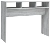 vidaXL Beistelltisch Konsolentisch Grau Sonoma 105x30x80 cm Holzwerkstoff (1-St)