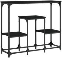 vidaXL Beistelltisch Konsolentisch Schwarz 89,5x28x76 cm Holzwerkstoff (1-St)