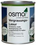 osmo Lasur Vergrauungslasur f&uuml;r Au&szlig;en sandgrau