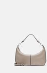 Liebeskind Berlin Schultertasche Hobo, Handliche Hobo-Bag aus Leder beige